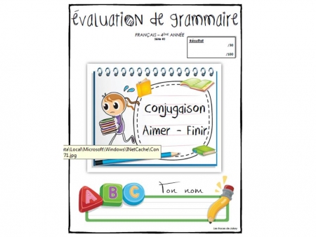 evaluation-conjugaison